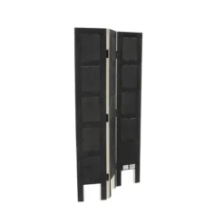 Farmhouse Chinquapin Wood Rectangle Room Divider Screen White - Olivia & May -Olivia & May GUEST 53f8e05d 41d9 4aba b410 460a8616ef09