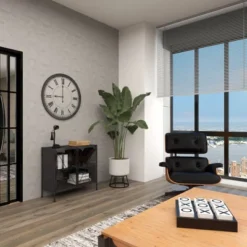 Industrial Metal Cabinet Black - Olivia & May 35 Industrial Metal Cabinet Black - Olivia & May -Olivia & May GUEST 54f76701 c2f4 4bf3 af49 ef171ff0fda2