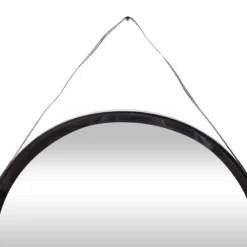Industrial Metal Round Wall Mirror Black - Olivia & May 15 Industrial Metal Round Wall Mirror Black - Olivia & May -Olivia & May GUEST 55aedbb4 f288 430d b1fa dac4e0c67f13