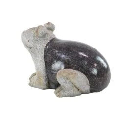 10" X 14" Magnesium Oxide Country Polystone Frog Garden Sculpture Gray - Olivia & May -Olivia & May GUEST 56b9b16c 2393 4d6b 84c1 fc952a02489a