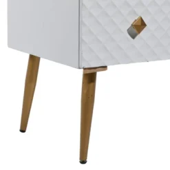 Modern 3 Drawer Wooden Chest White - Olivia & May -Olivia & May GUEST 56d567d1 04e3 4186 8257 925506e329bb