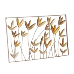 Contemporary Metal Wall Decor Brown - Olivia & May -Olivia & May GUEST 58564f92 e3a8 45cb b18a 8bcdfc2326f6