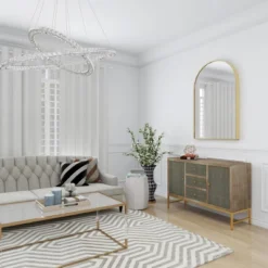 Contemporary Metal Cabinet Brown - Olivia & May -Olivia & May GUEST 58f2878d 5d71 435e 9c8d 6597ee651474