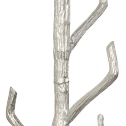 Eclectic Metal Coat Rack Silver - Olivia & May -Olivia & May GUEST 5928967e 1051 4f0f 94b8 b3adf657d874