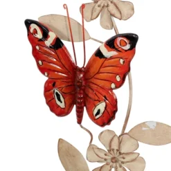 Metal Butterfly Indoor Outdoor Wall Decor - Olivia & May -Olivia & May GUEST 592a2d67 821d 44f2 80a8 29f1ea7e7da5