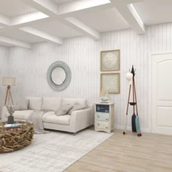 22" X 14" Decorative Coastal Pine Wood And Linen Sailing Boat Sculpture - Olivia & May -Olivia & May GUEST 59b31ced 7252 4548 b2e4 547892f81cd7