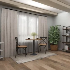 Set Of 2 Farmhouse Iron Dining Chair - Olivia & May -Olivia & May GUEST 5a4b5247 959c 4de2 82a5 11f6411a851e