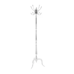 Traditional Iron Coat Rack Silver - Olivia & May -Olivia & May GUEST 5a64fba1 c785 421a b8e3 53df1d629751