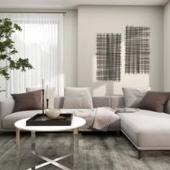 Metal Geometric Overlapping Lines Cross Hatch Wall Decor Black - Olivia & May -Olivia & May GUEST 5b51d687 dc9c 4161 bb33 7c4bbfbc5562