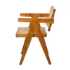 30" X 20" Modern Teak Wood Accent Chair - Olivia & May -Olivia & May GUEST 5b6330b5 421e 4efb aaa3 6b853e74a58e