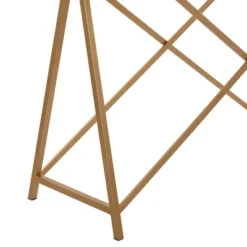 Contemporary Metal Console Table White - Olivia & May: Gold Frame, Marble Top, Entryway/Hallway Furniture -Olivia & May GUEST 5b904b28 bf61 4bed a1fb 4e0a062ca5f7