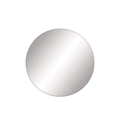 Contemporary Wood Round Wall Mirror - Olivia & May -Olivia & May GUEST 5bbadc61 bcac 4e1f b22d f0978b1d3b92
