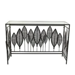 30" X 44" Contemporary Metal Console Table - Olivia & May -Olivia & May GUEST 5bfbc98b c1b2 419f 9e05 0451fa324c80