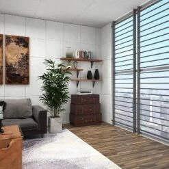 Traditional Faux Leather And Wood Chest Brown - Olivia & May -Olivia & May GUEST 5cc9ccf1 b8e6 41e5 a851 d77cb62293f0