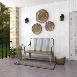 Metal Garden Bench - Olivia & May 22 Metal Garden Bench - Olivia & May -Olivia & May GUEST 5cec2b6d 8803 4722 a212 ecfda53dd531