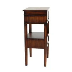 Distressed Wooden Side Table With Drawers - Olivia & May -Olivia & May GUEST 5cf1feab 9e0b 482c 8077 757998b9c2a6