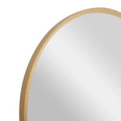 Contemporary Wood Wall Mirror Gold - Olivia & May -Olivia & May GUEST 5e89624c 01d4 4447 b3ca ffba42d291e7