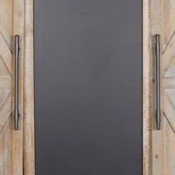 Farmhouse Wood Window Inspired Chalkboard Wall Decor Brown - Olivia & May -Olivia & May GUEST 5f9f7d19 2530 4d98 addf 8477eb480476