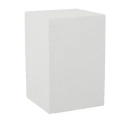 24"x17" Contemporary Garden Stool - White - Olivia & May -Olivia & May GUEST 612d69ec 4dea 460f b6ab 19be8761c77a