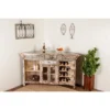 Rustic Wood Bar Brown - Olivia & May -Olivia & May GUEST 6151d5c3 71f1 43ef 9d73 dcc96bae3bc1