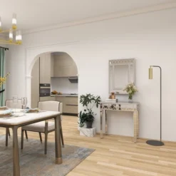 Set Of 2 Glam Wood Console Tables Gray - Olivia & May -Olivia & May GUEST 6365d384 96f7 4eae 8922 a82524ca26b6