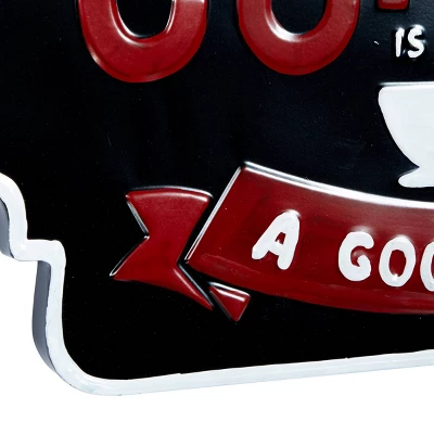 Farmhouse Metal Words And Text Wall Decor Black/Silver - Olivia & May 5 Farmhouse Metal Words And Text Wall Decor Black/Silver - Olivia & May - Image 3