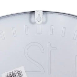 24"x24" Metal Round Wall Clock White - Olivia & May: Contemporary Indoor Decorative Analog Display 14 24"x24" Metal Round Wall Clock White - Olivia & May: Contemporary Indoor Decorative Analog Display -Olivia & May GUEST 63f7f672 56ad 4d55 84e7 950d914e4a58