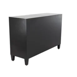 Modern Wood Rectangle Cabinet Black - Olivia & May -Olivia & May GUEST 64fc3951 37c9 473f 8f4e f678871ec418