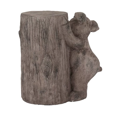 16" X 16" Modern Farmhouse Magnesium Oxide Pig Garden Sculpture Brown - Olivia & May: Outdoor Patio Decor, Playful Accent 4 16" X 16" Modern Farmhouse Magnesium Oxide Pig Garden Sculpture Brown - Olivia & May: Outdoor Patio Decor, Playful Accent - Image 2