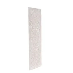 Farmhouse Wood Carved Room Divider Screen White - Olivia & May -Olivia & May GUEST 6804a602 bd82 46d3 b719 8b050d16ea46