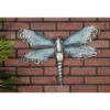 Eclectic Metal Dragonfly Wall Decor Turquoise - Olivia & May -Olivia & May GUEST 68623ee8 b6ed 4b30 b721 7ee7e7d8284d