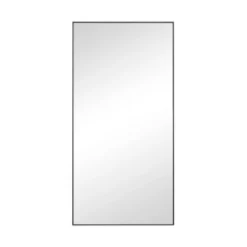 Wood Wall Mirror With Thin Frame – Olivia & May -Olivia & May GUEST 68e5afe5 fc84 4ec1 9be5 bbd771eff4de