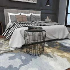 Metal Patio Accent Table - Olivia & May -Olivia & May GUEST 695f0b17 23e8 40fe a597 8abccd3aa61c