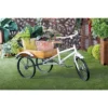 48" Wide Planter Rustic Iron Bicycle Inspired Flower Cart Brown - Olivia & May -Olivia & May GUEST 6a446909 8617 43e9 b4bd bb86a70233d5