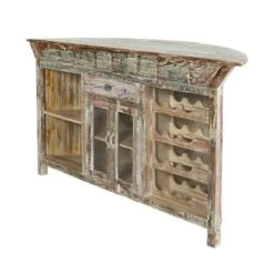 Rustic Wood Bar Brown - Olivia & May -Olivia & May GUEST 6a799183 4b6e 4c49 8194 e948b2149700