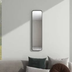 Metal Rectangle Wall Mirror With Thin Frame – Olivia & May -Olivia & May GUEST 6cb10901 83ed 4095 b684 51e40f3d402a
