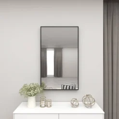 Wood Rectangle Shaped Wall Mirror With Thin Minimalistic Frame - Olivia & May -Olivia & May GUEST 6e13e7c2 39c3 43e2 9a3c 7eb27e3a560a