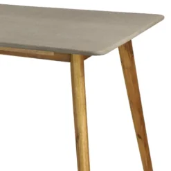 Large Rectangle Concrete Outdoor Counter Table - Gray - Olivia & May -Olivia & May GUEST 6e214bbb 3800 450f b6a0 0669703ce373