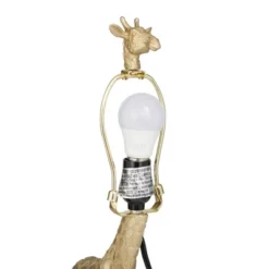 Eclectic Polyresin Giraffe Table Lamp Gold - Olivia & May -Olivia & May GUEST 6e41776c fa11 4df8 b757 353f84222e87