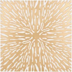 Wooden Starburst Abstract Carved Wall Decor With White Backing Gold - Olivia & May -Olivia & May GUEST 6e42c6ae 84fa 46a8 8095 fb0c01d737fe