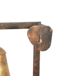 Metal Bell Square Frame Wall Decor Brass - Olivia & May 17 Metal Bell Square Frame Wall Decor Brass - Olivia & May -Olivia & May GUEST 6fa33a4d ca74 46c9 b09a 8dd90d812acf