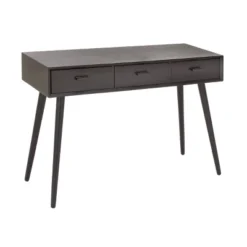 Modern 3 Drawer Wood Console Table Black - Olivia & May -Olivia & May GUEST 6fe61a16 29e6 4cdb beae e183a09e4a5f