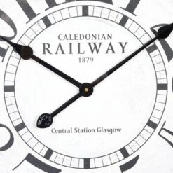 Vintage Wood Vintage Wall Clock White - Olivia & May -Olivia & May GUEST 702aa72a 9f78 4784 a136 01695c23cd6a