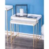 Set Of 2 Contemporary Metal Console Tables Gold - Olivia & May -Olivia & May GUEST 70917af3 f913 49b2 97f9 c129ea1fbc4d
