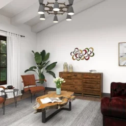 Metal Abstract Scalloped Wall Decor - Olivia & May -Olivia & May GUEST 70fb3c39 62ff 4d10 9cfd 5c9ed5ba797b