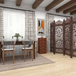 Traditional Faux Leather 5 Drawer Chest Camel Brown - Olivia & May -Olivia & May GUEST 71161a9c 643d 43c2 9222 e22e85bf2db2