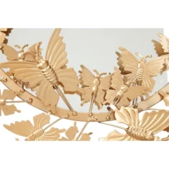 Glam Metal Butterfly Wall Mirror Gold - Olivia & May 20 Glam Metal Butterfly Wall Mirror Gold - Olivia & May -Olivia & May GUEST 71407a8e 987a 4e81 8efa af7f951164bb