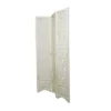 Country Cottage Wood Room Divider Screen White - Olivia & May -Olivia & May GUEST 7158add5 48bd 417b 8962 056109699570