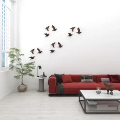 Set Of 3 Metallic Flying Bird Sculptures Wall Decor - Olivia & May -Olivia & May GUEST 72cc23e7 af0e 486d a7d7 3bfb6d8b198c