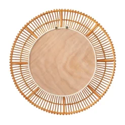 Rattan Handmade Weaved Frame Wall Mirror Brown - Olivia & May -Olivia & May GUEST 72f5efbb 4a69 4a0b 8b95 769eeddc7c59